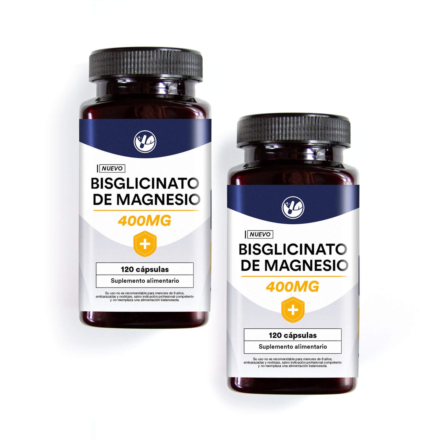Bisglicinato de magnesio 120 cápsulas