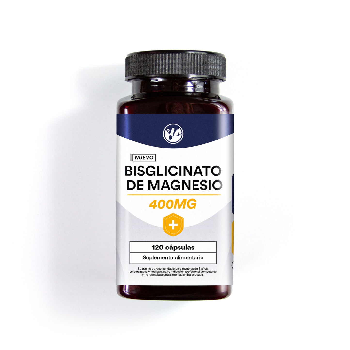 Bisglicinato de magnesio 120 cápsulas