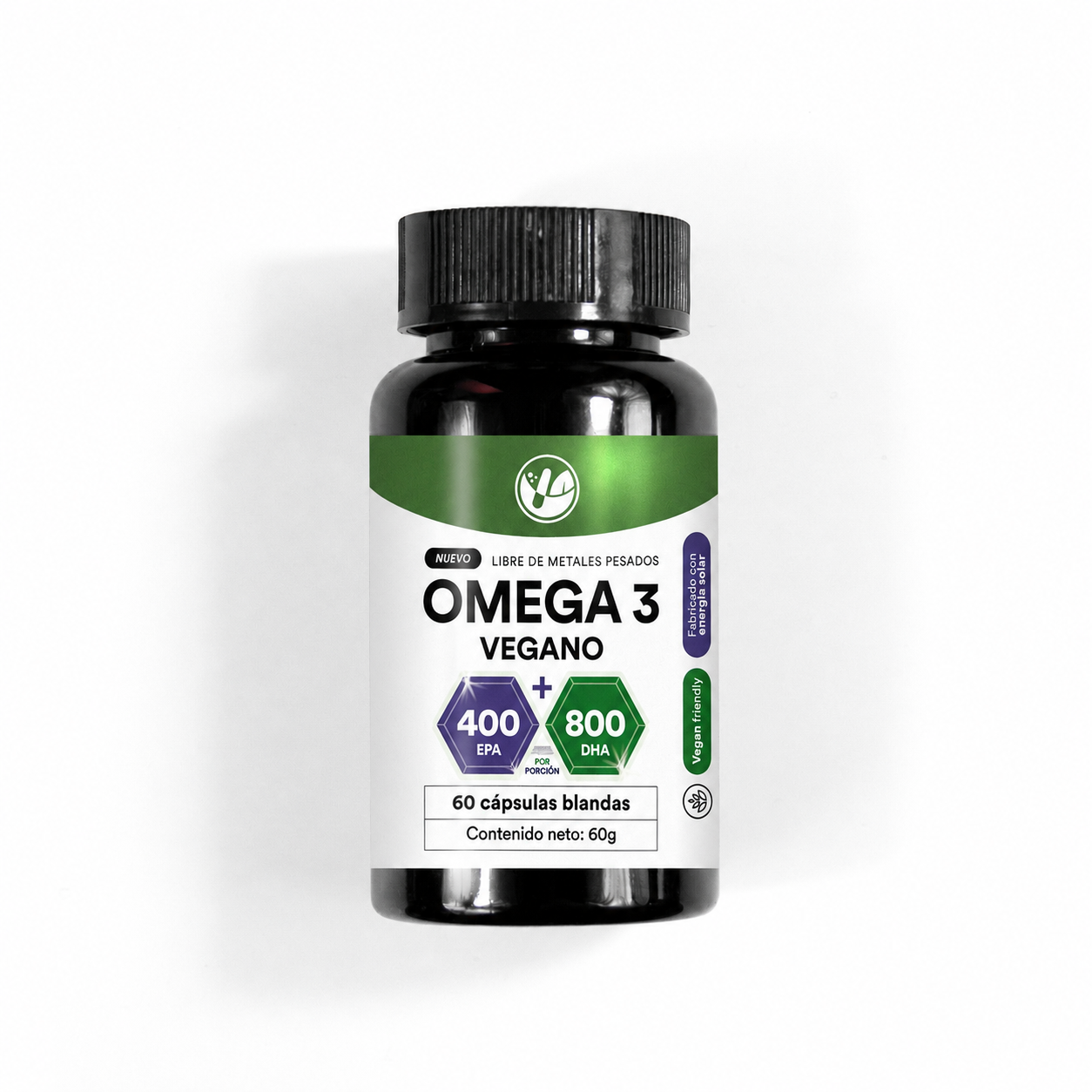 Omega 3 Vegano 60 Cápsulas