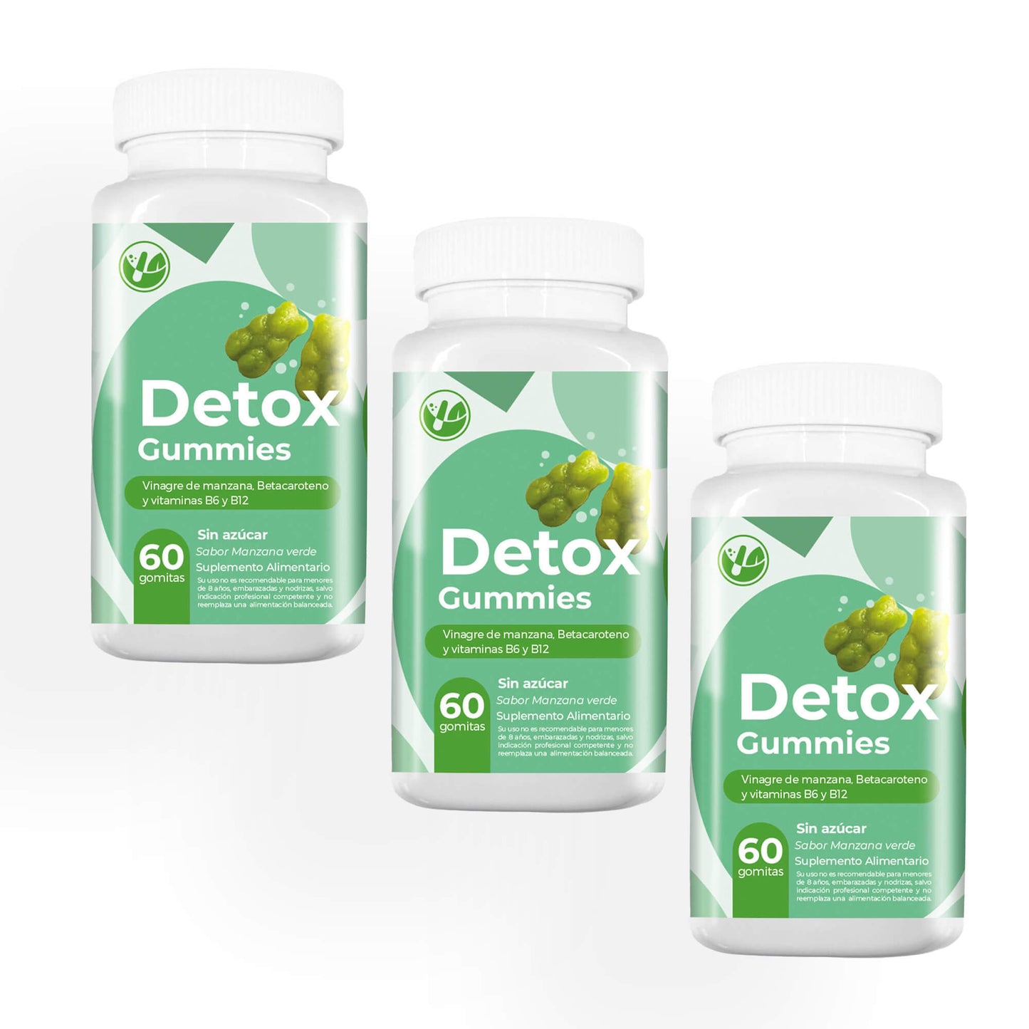 Gummies Detox 60 gomitas masticables