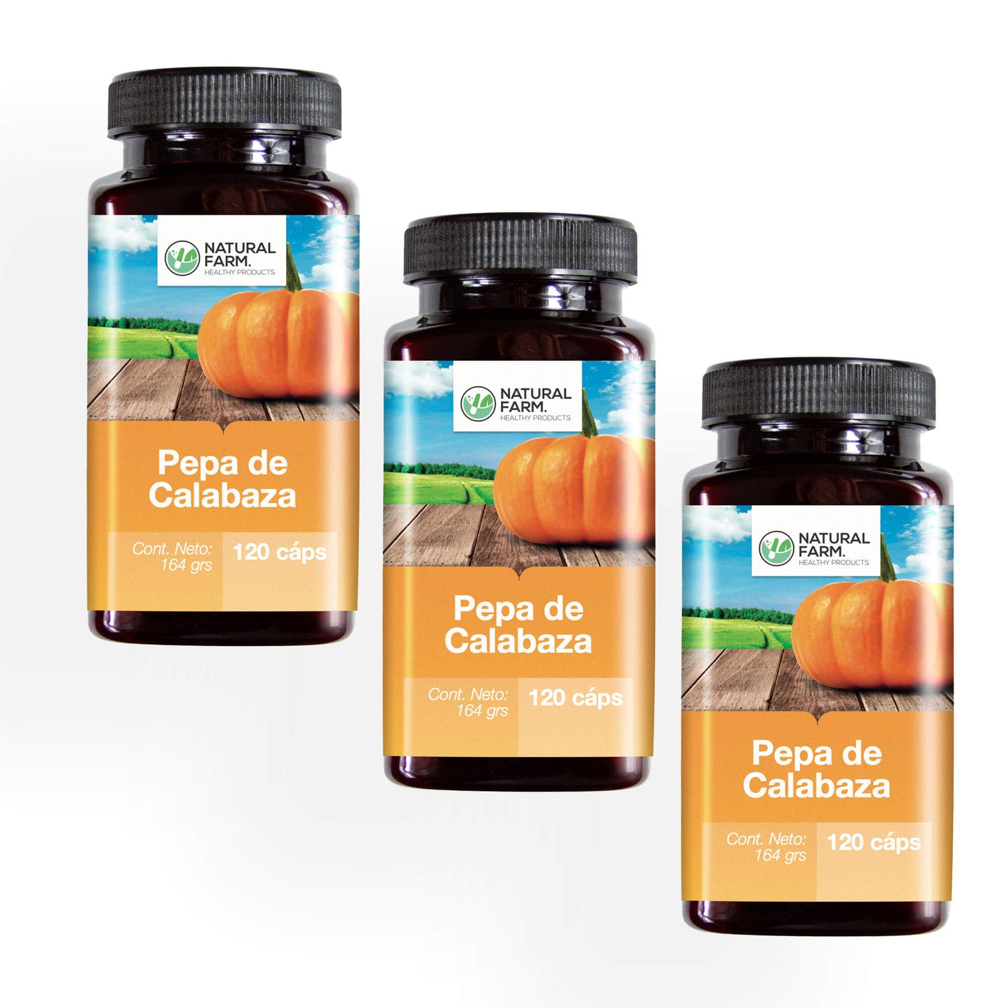 Pepa de calabaza 120 cápsulas blandas