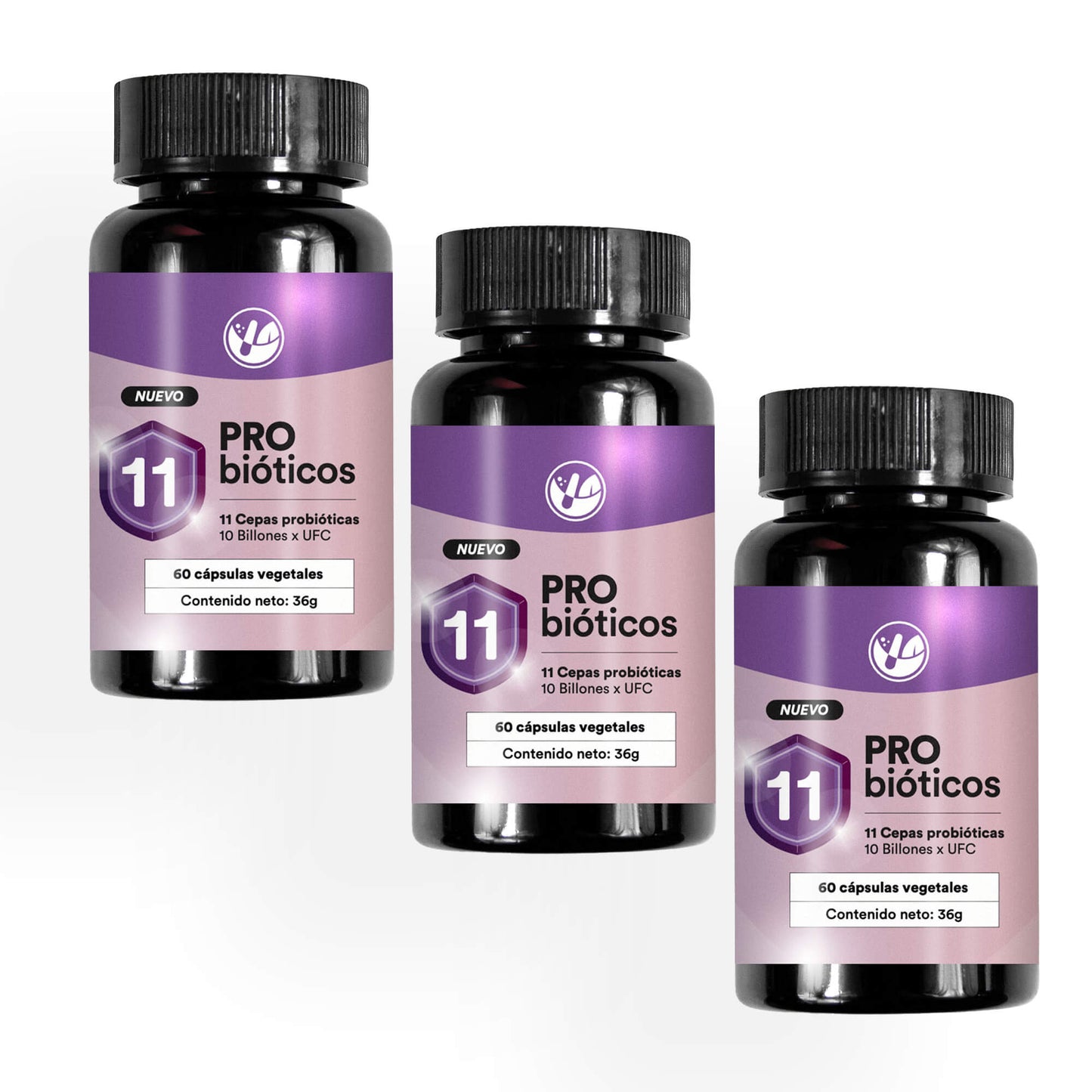 Probióticos 11 cepas 60 cápsulas