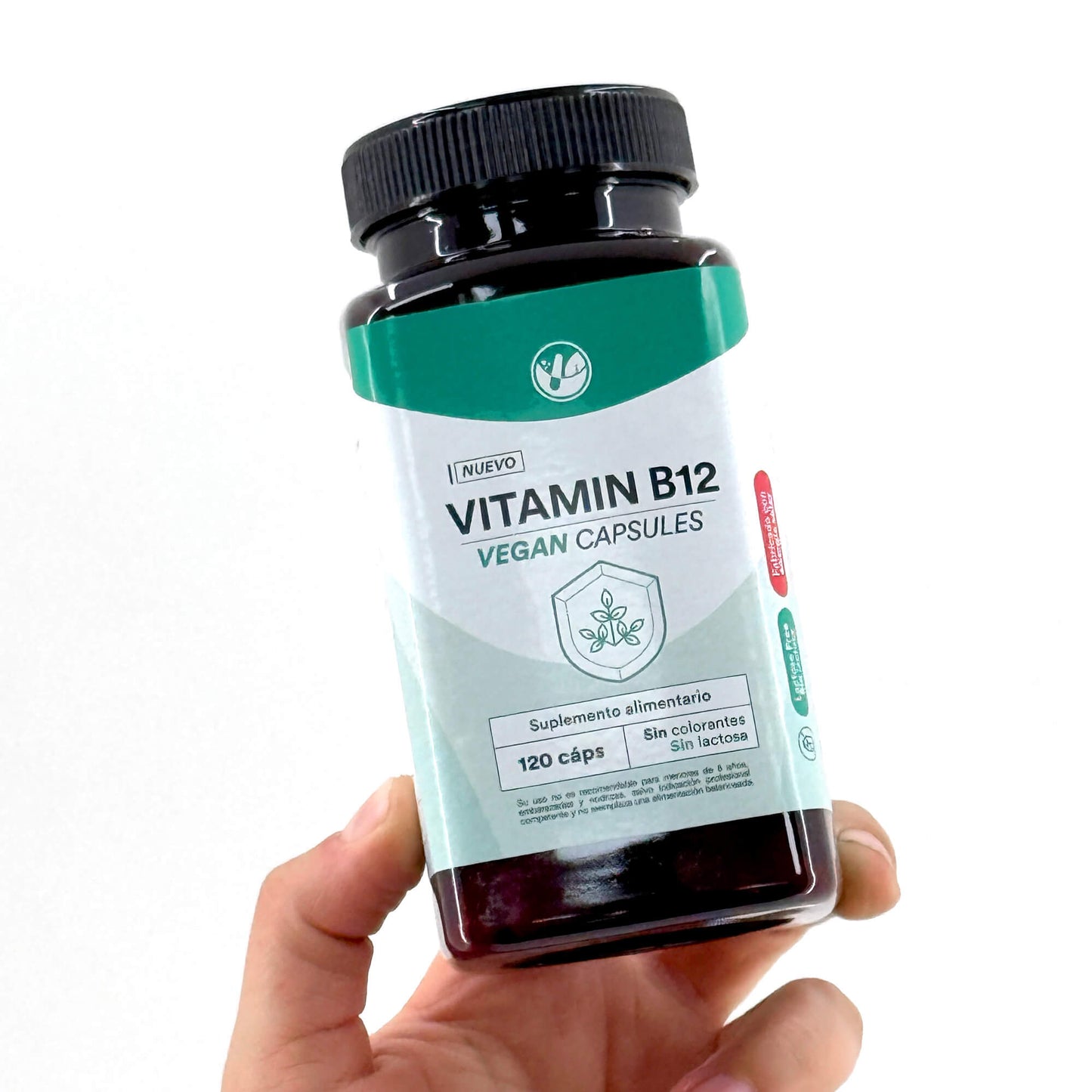 Vitamina B12 120 cápsulas vegetales