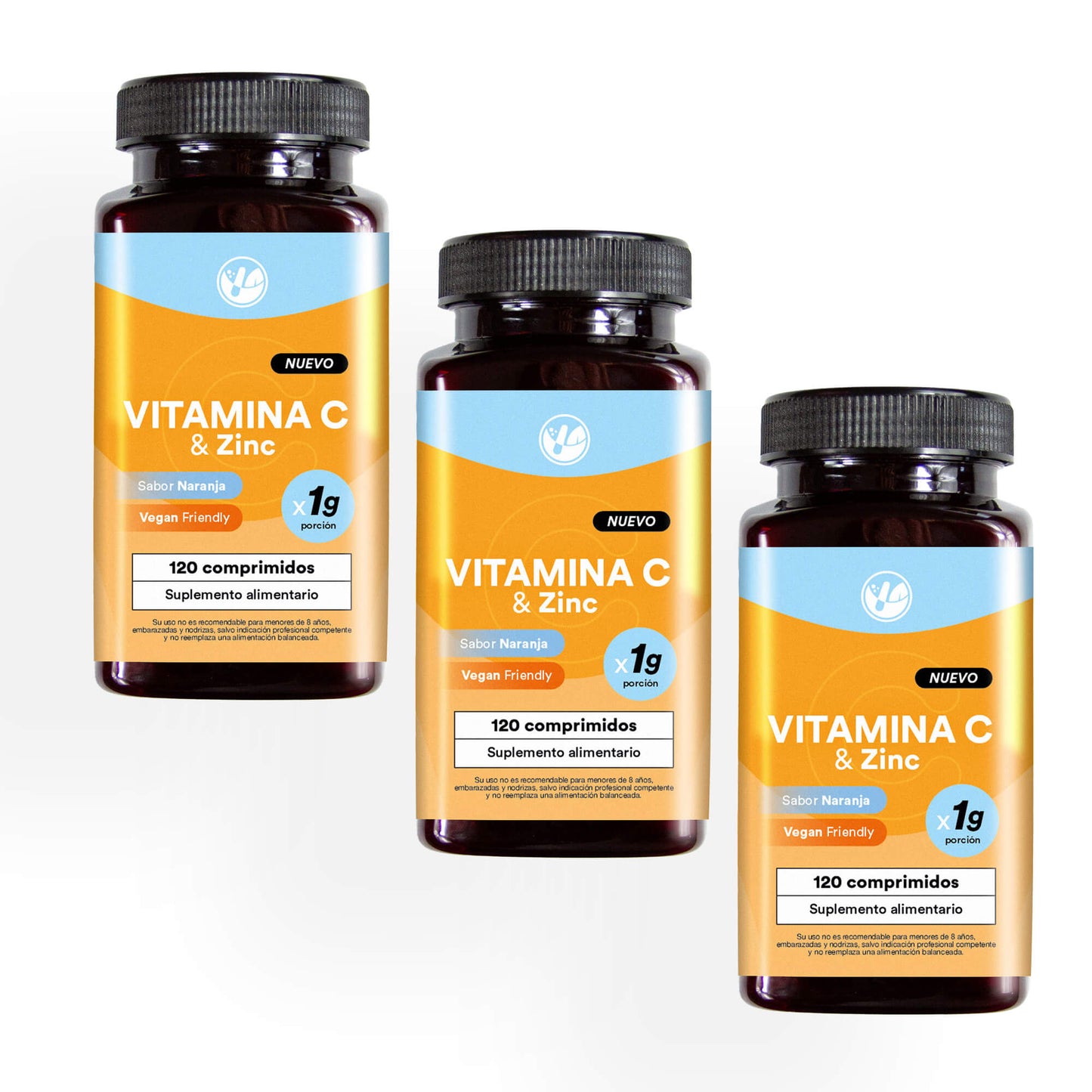 Vitamina C + Zinc 120 comprimidos