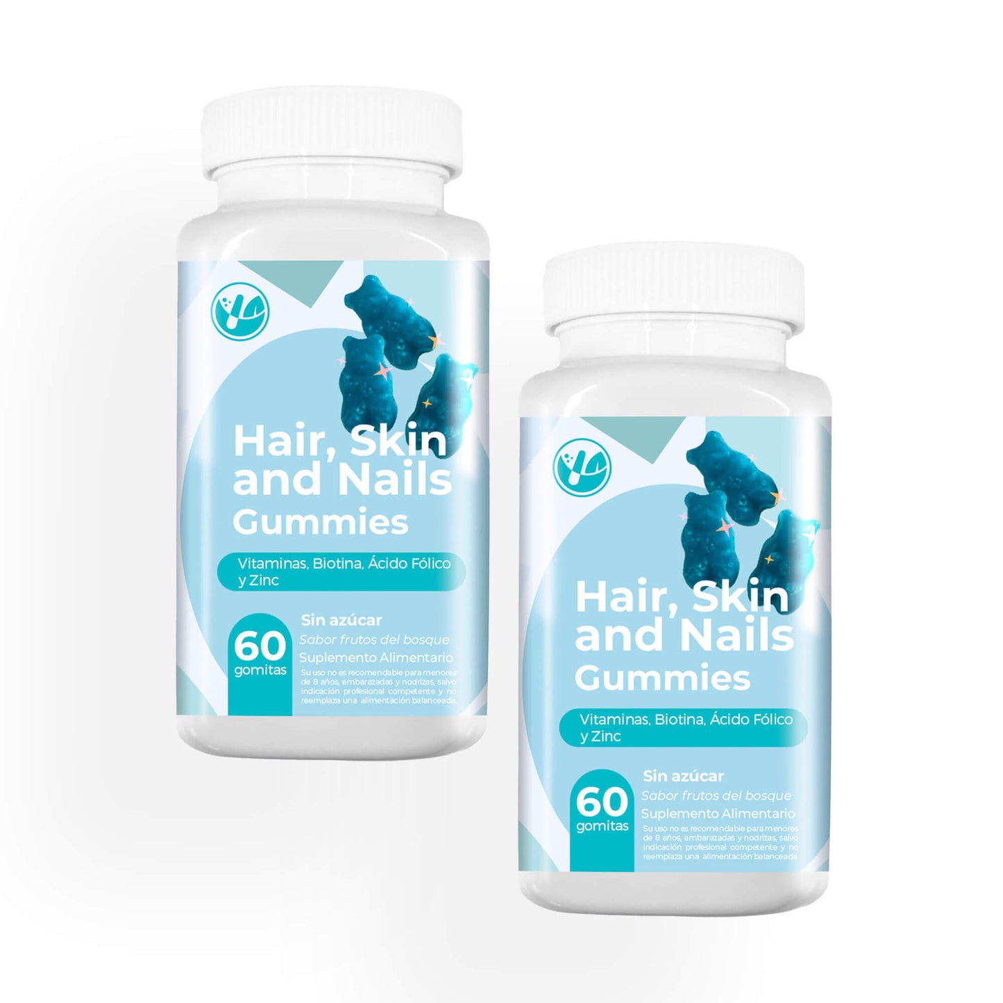 Gummies Hair, Skin and Nails 60 gomitas masticables