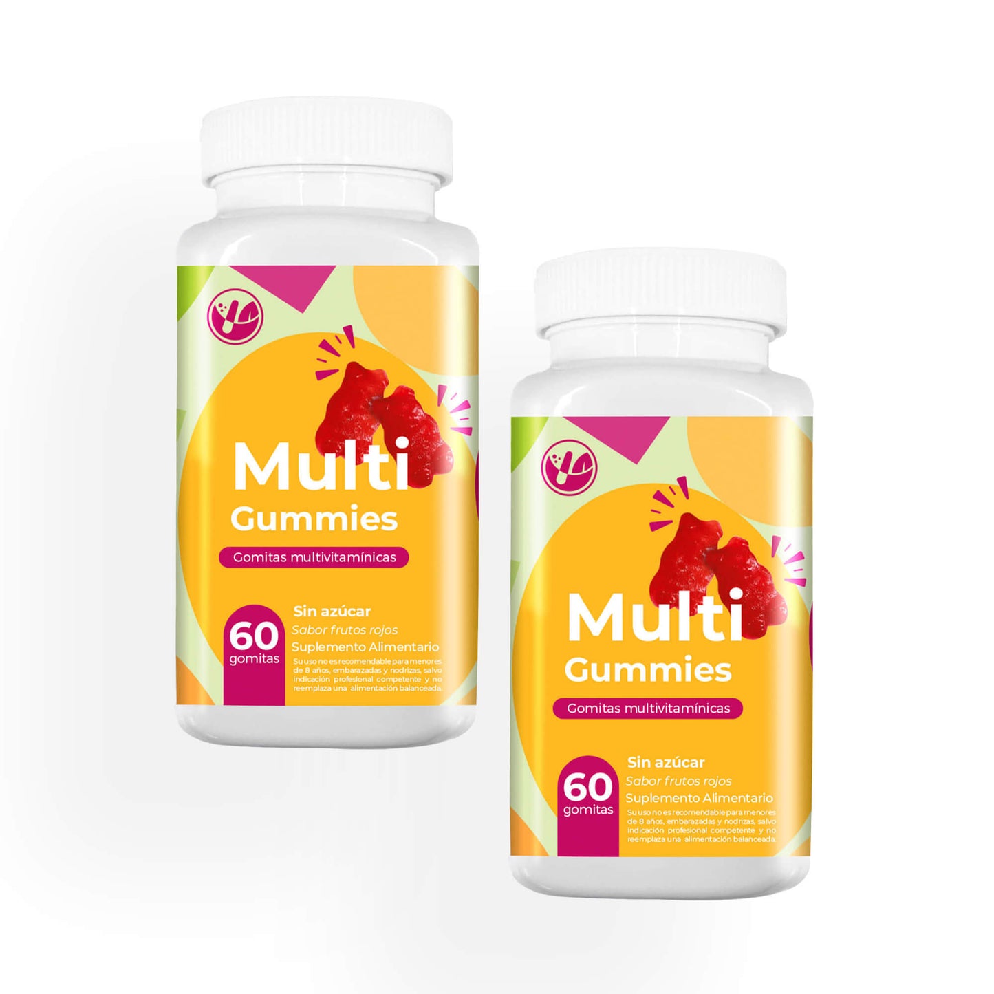 Gummies Multivitamínicas 60 gomitas masticables