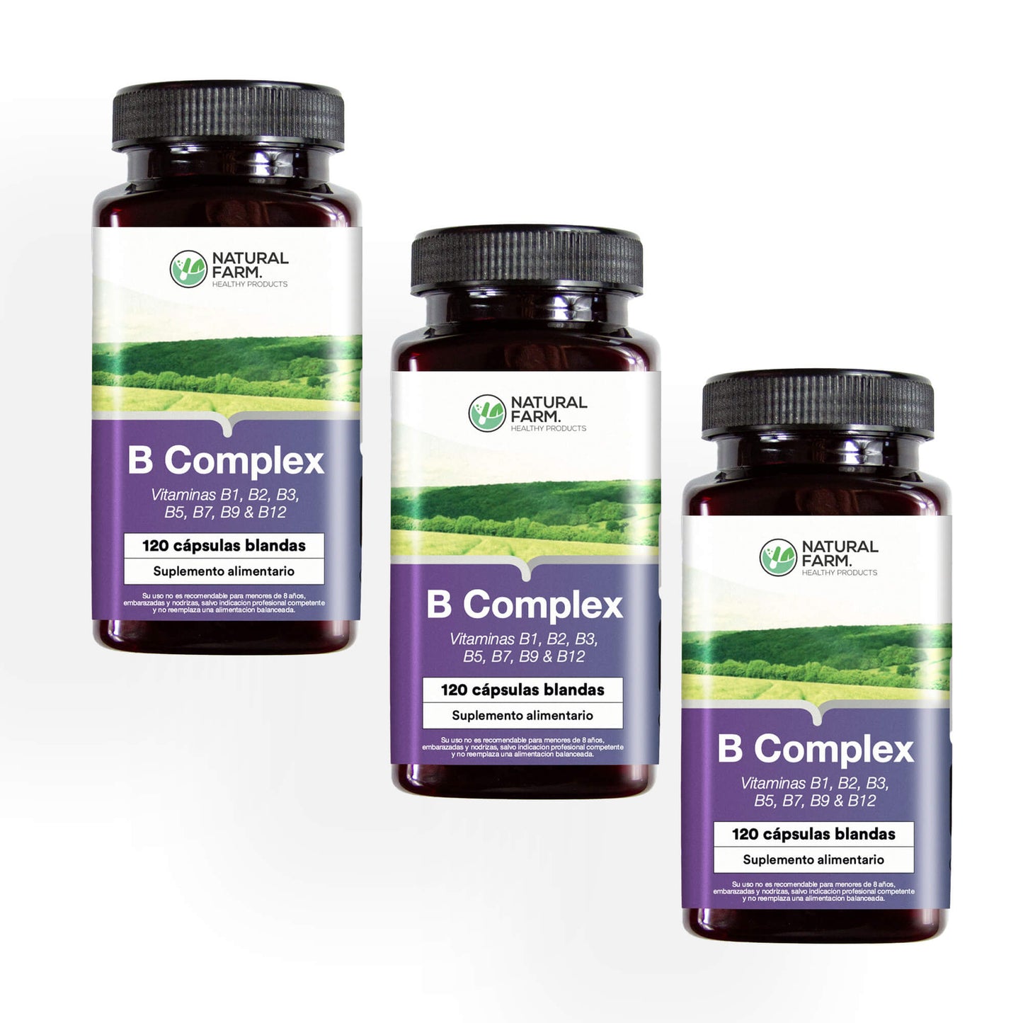 Complejo de Vitaminas B 120 cápsulas