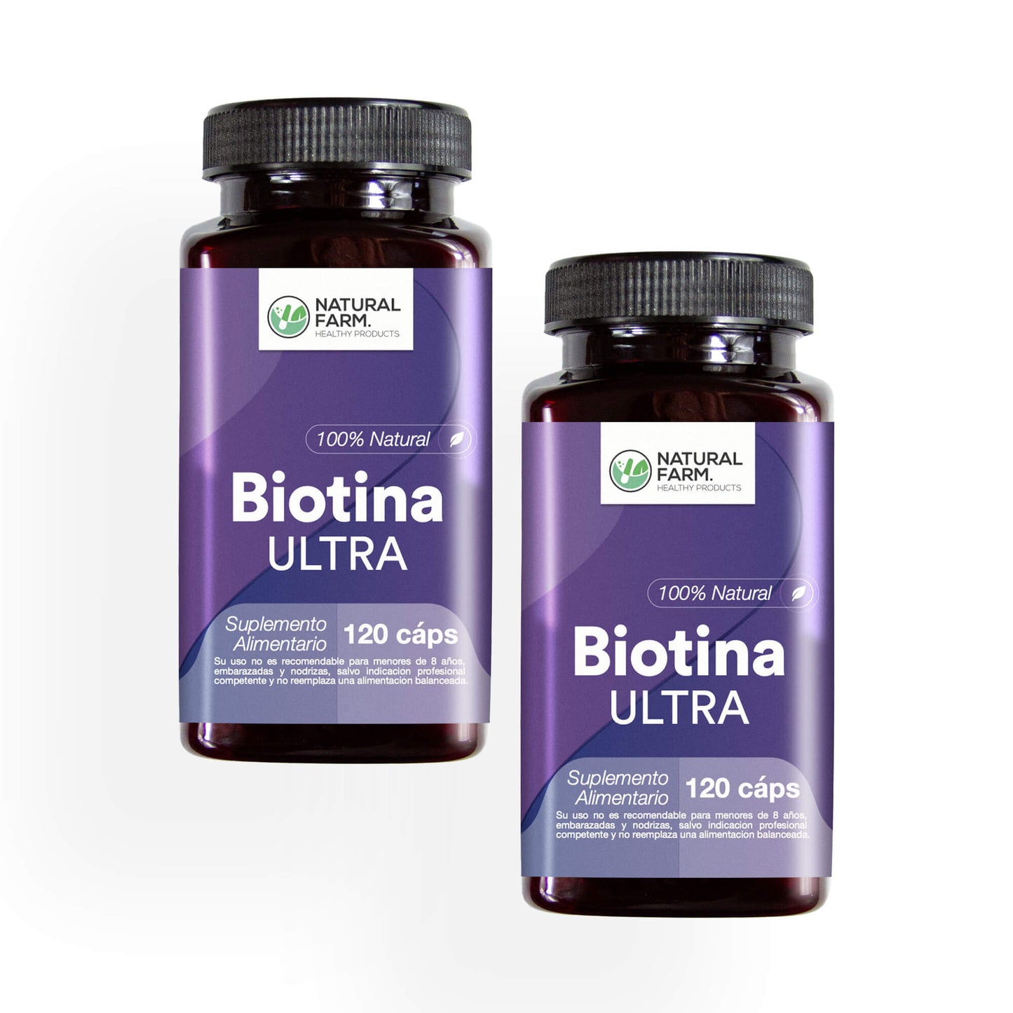 Biotina Ultra 120 cápsulas