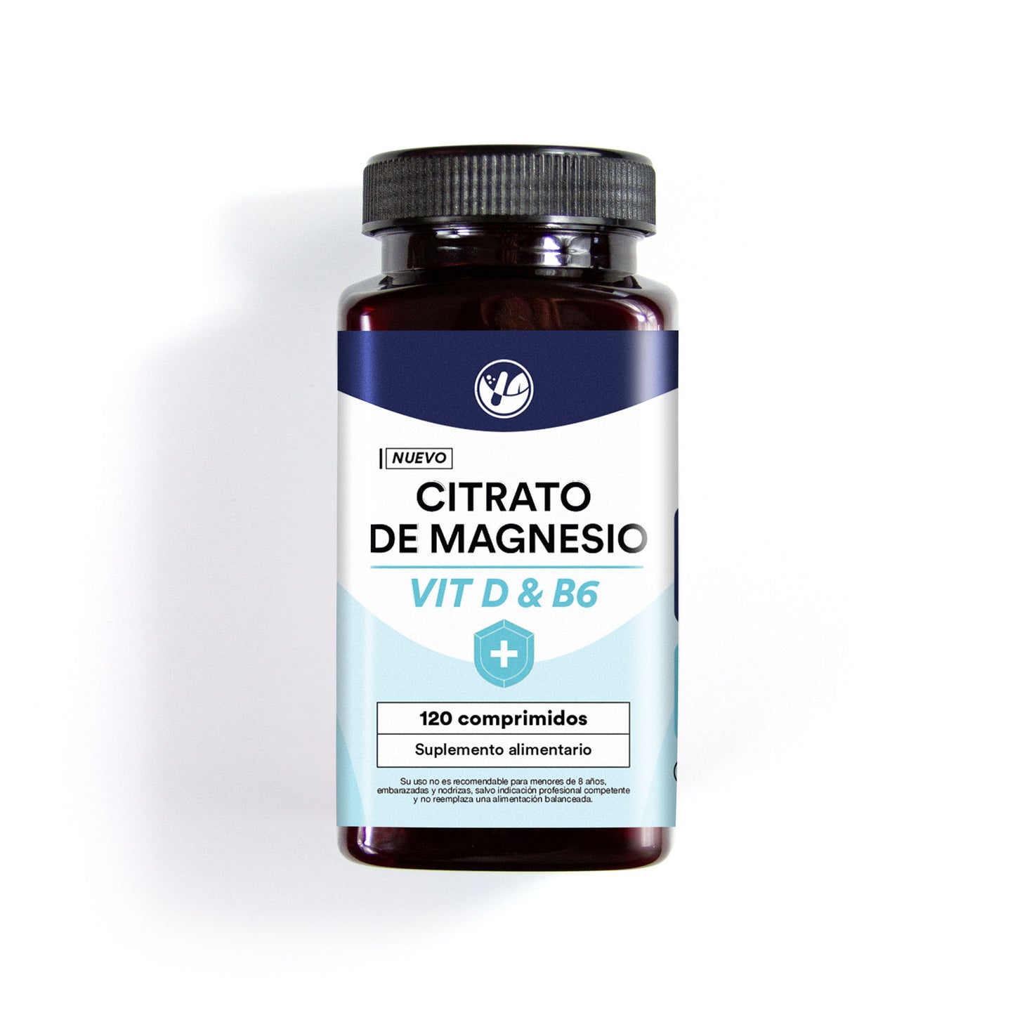 Citrato de magnesio con Vitaminas B6 y D 120 comprimidos
