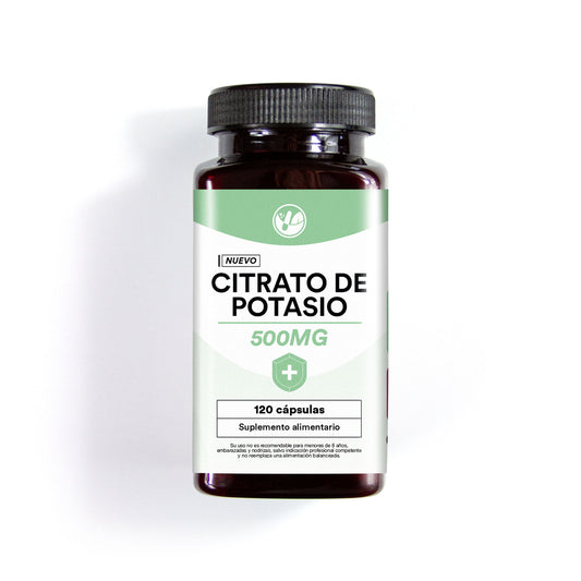 Citrato de Potasio 120 cápsulas