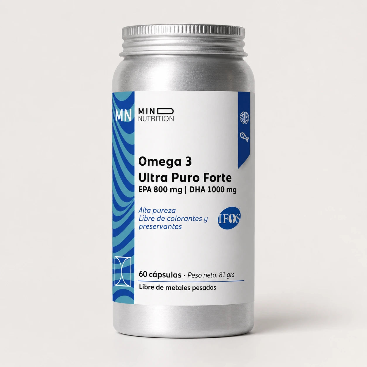 Omega 3 Ultra Purificado 2000mg | Mind Nutrition