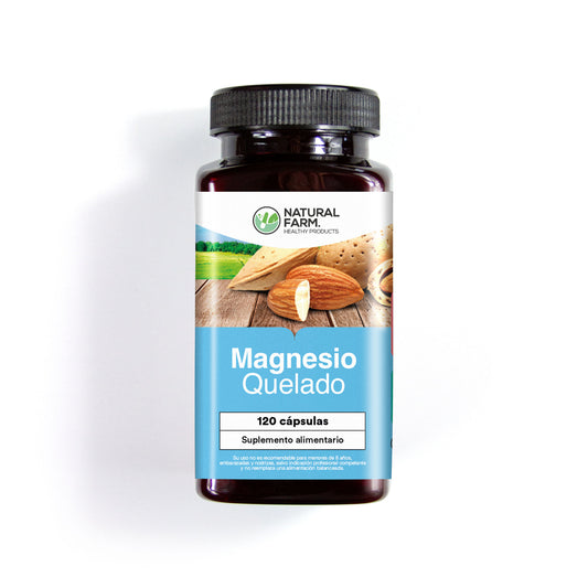 Magnesio Quelado 120 cápsulas