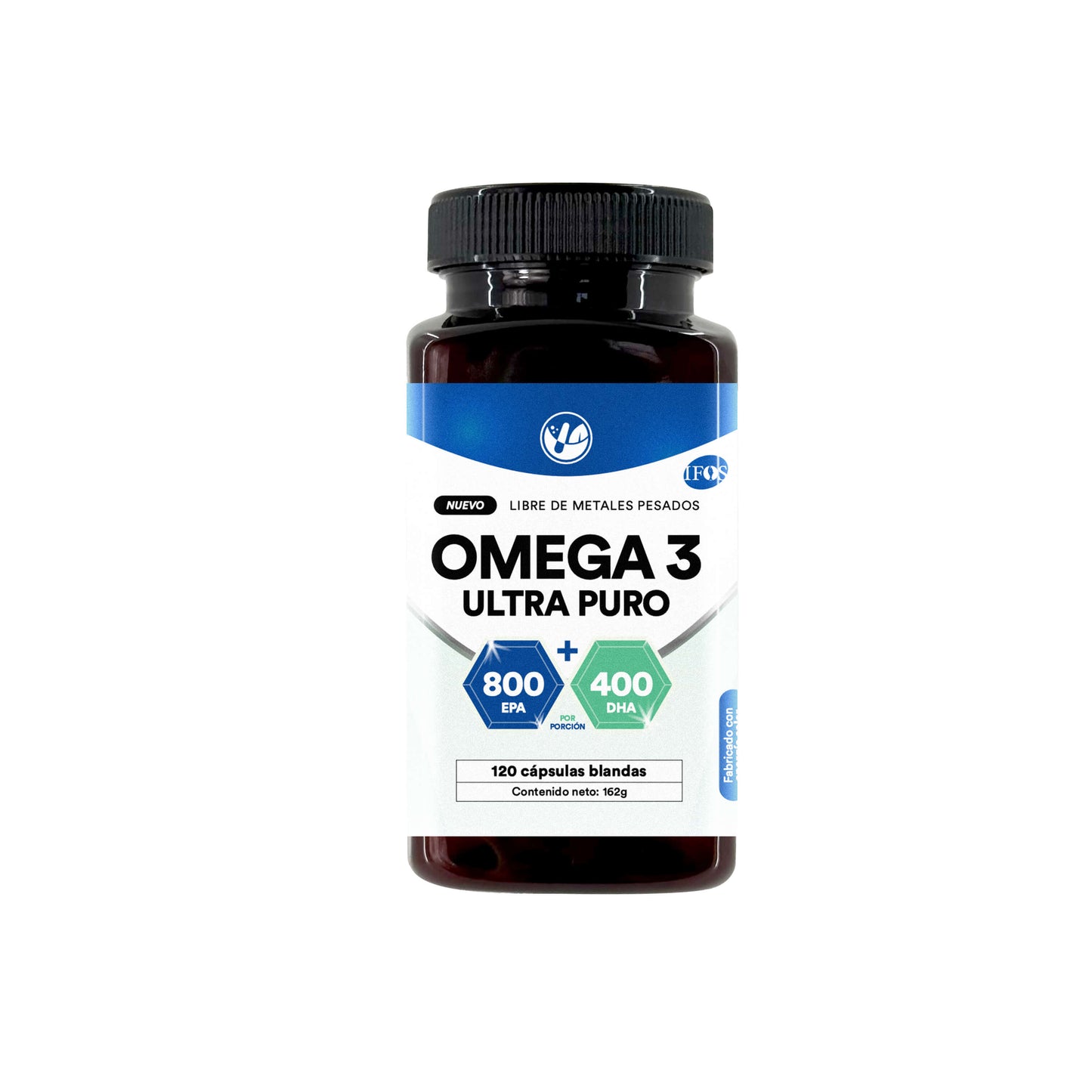 Omega 3 Ultra Puro 120 cápsulas blandas IFOS