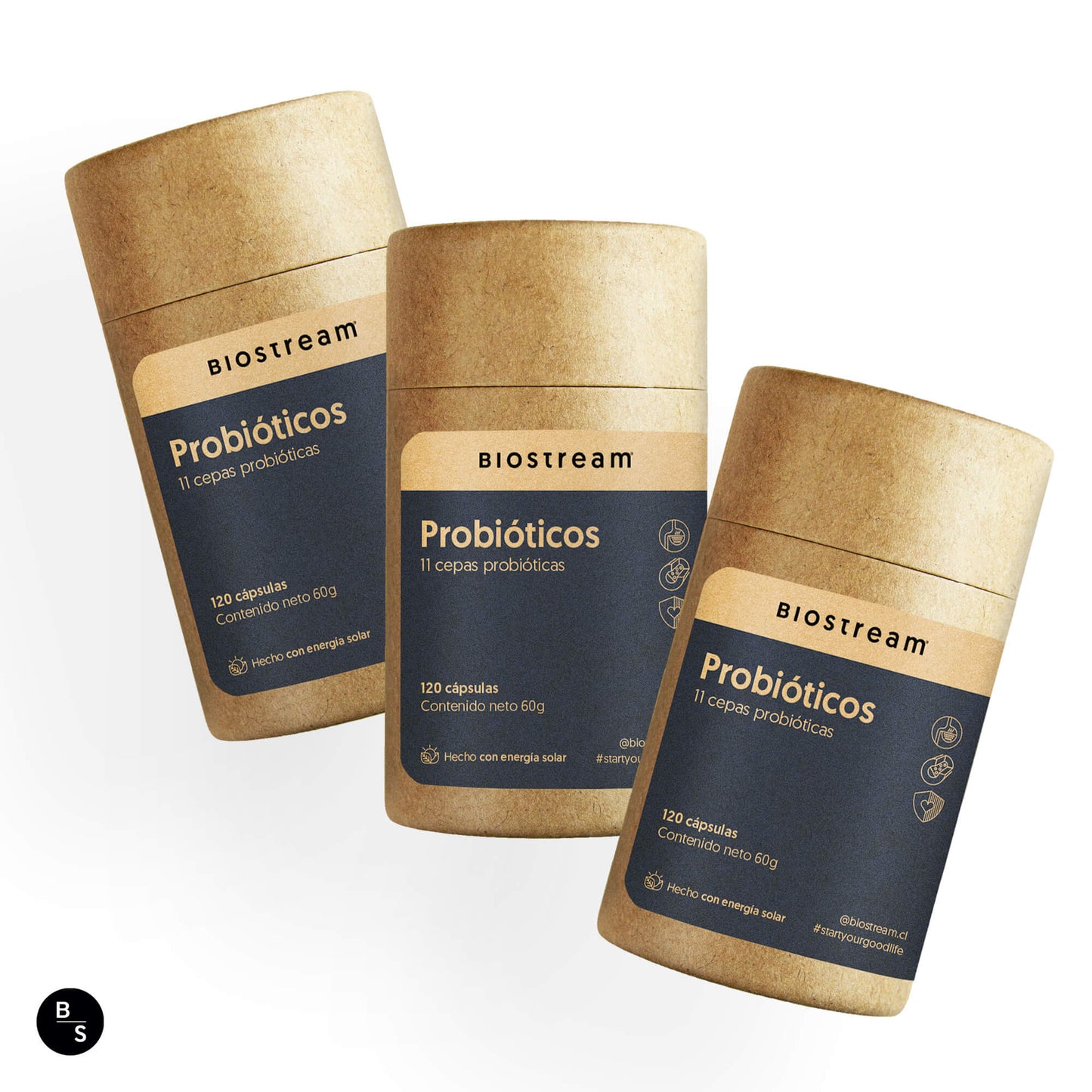 Probióticos 11 cepas BS 120 cápsulas
