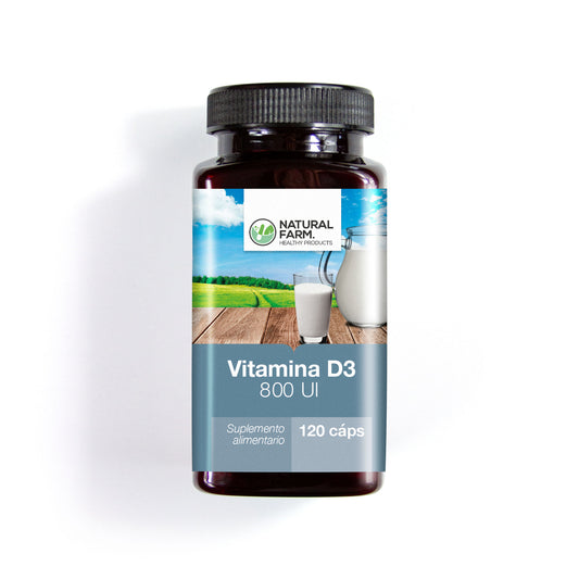Vitamina D 120 cápsulas
