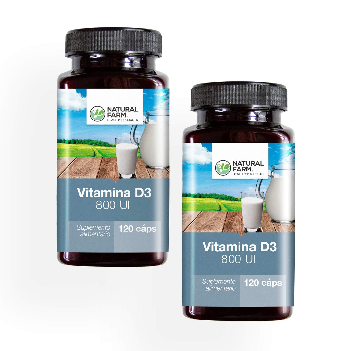 Vitamina D 120 cápsulas