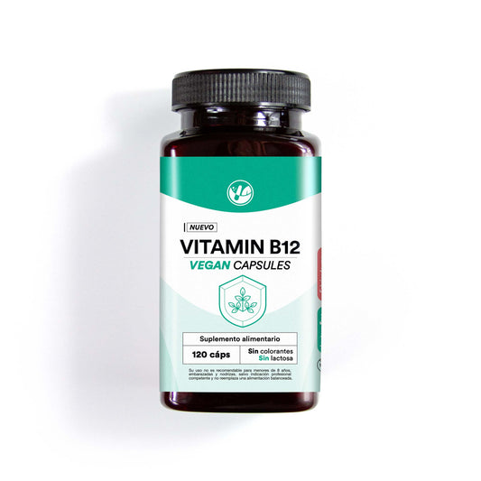 Vitamina B12 120 cápsulas vegetales